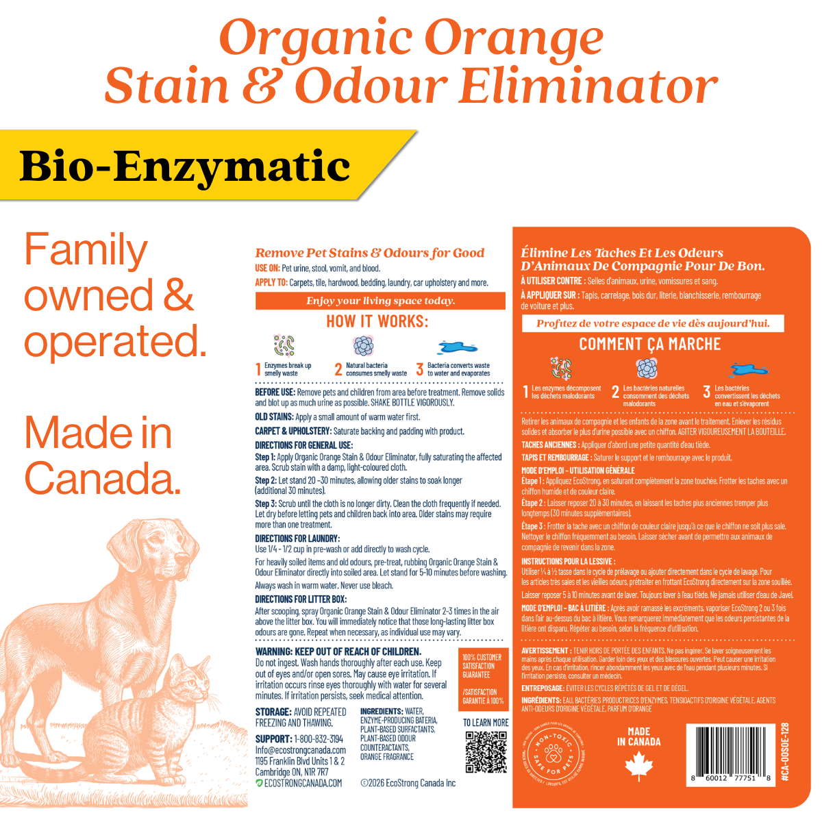 Organic Orange Stain and Odor Eliminator #size_1-gallon-jug