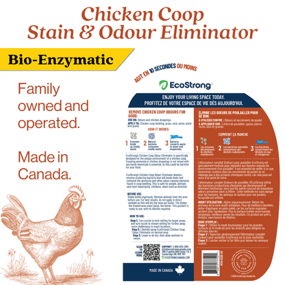 EcoStrong Chicken Coop Odor Eliminator 32 oz #size_32-oz-sprayer-bottle