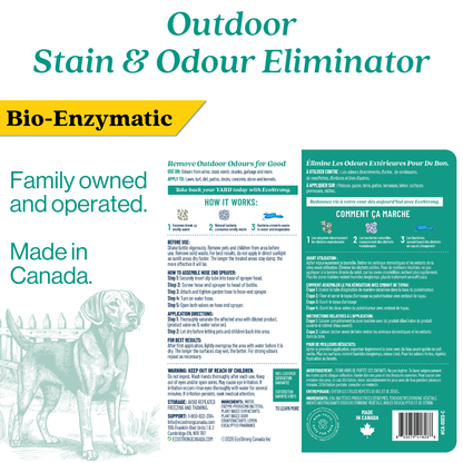 EcoStrong Outdoor Odor Eliminator 1 gallon sprayer #size_1-gallon-jug-and-hose-end-sprayer