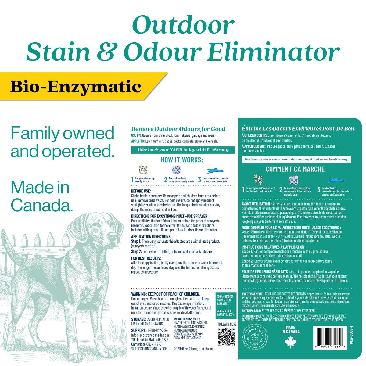 Eco Strong Outdoor Odor Eliminator 1 gallon jug and sprayer #size_1-gallon-jug-and-multi-use-sprayer
