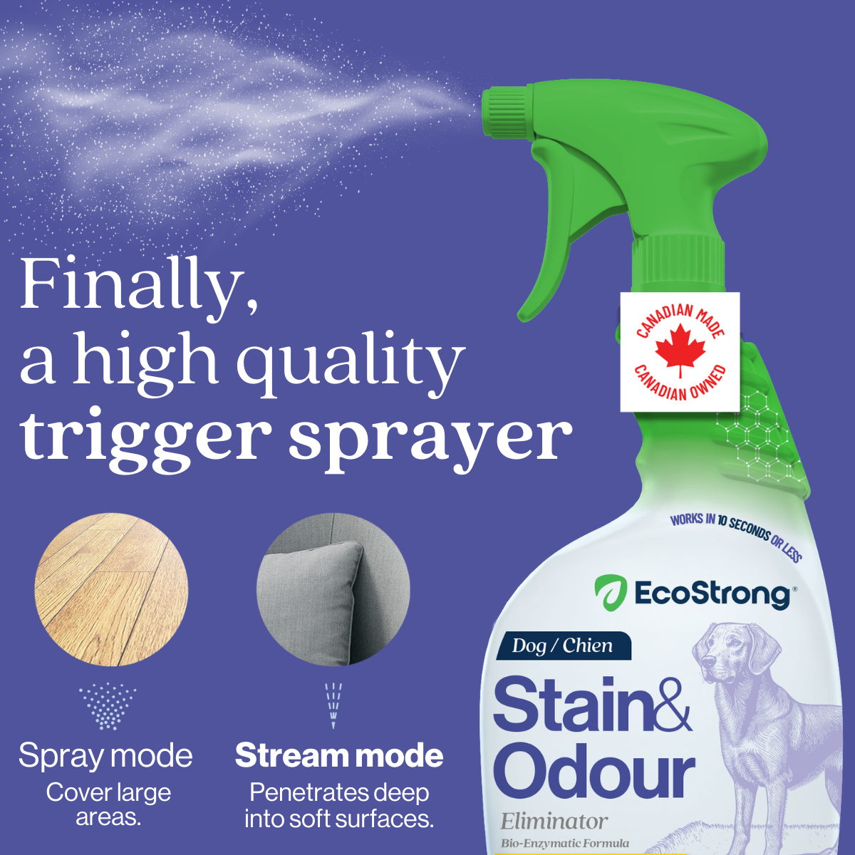 EcoStrong Dog Stain and Odor Eliminator 32 oz #size_32-oz-sprayer