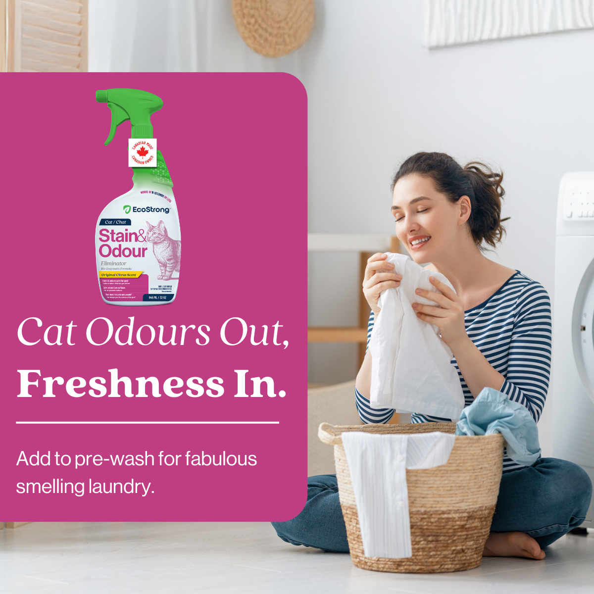 EcoStrong Cat Stain and Odor Eliminator 32 oz #size_32-oz-sprayer