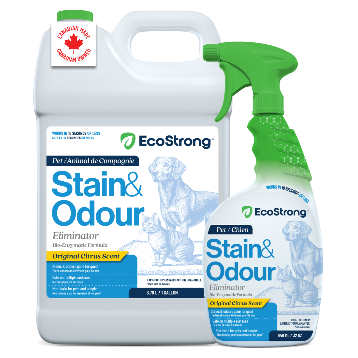 EcoStrong Pet Stain and Odor Eliminator 5 gallon #size_32-oz-sprayer-bottle-and-1-gallon-refill
