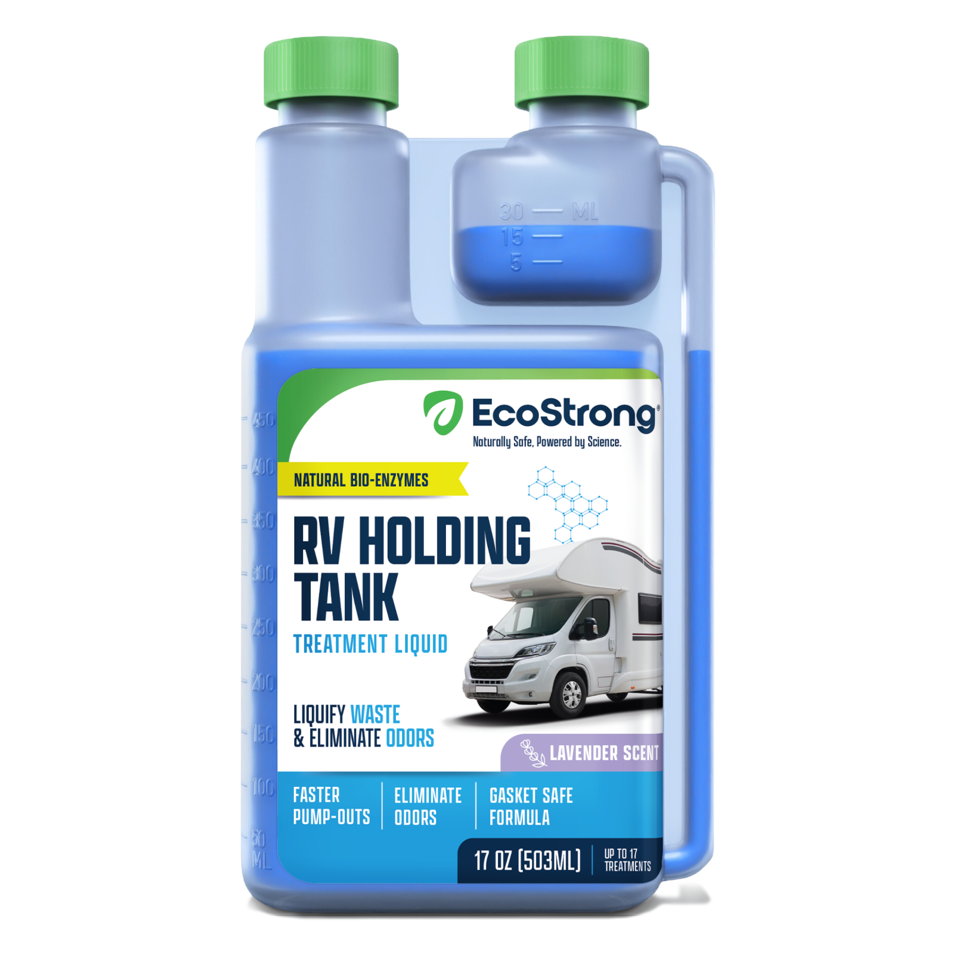 EcoStrong RV Holding Tank Treatment Lavender Scented#size_17-oz-dispenser-bottle