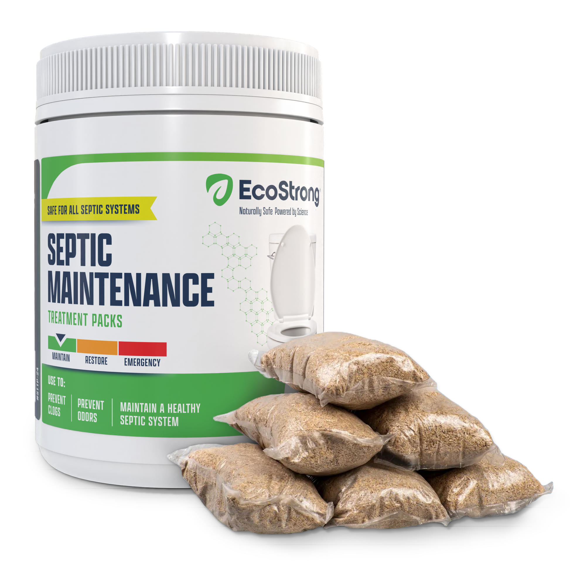 EcoStrong Septic Tank Treatment Packs#size_24-x-1-oz-packs