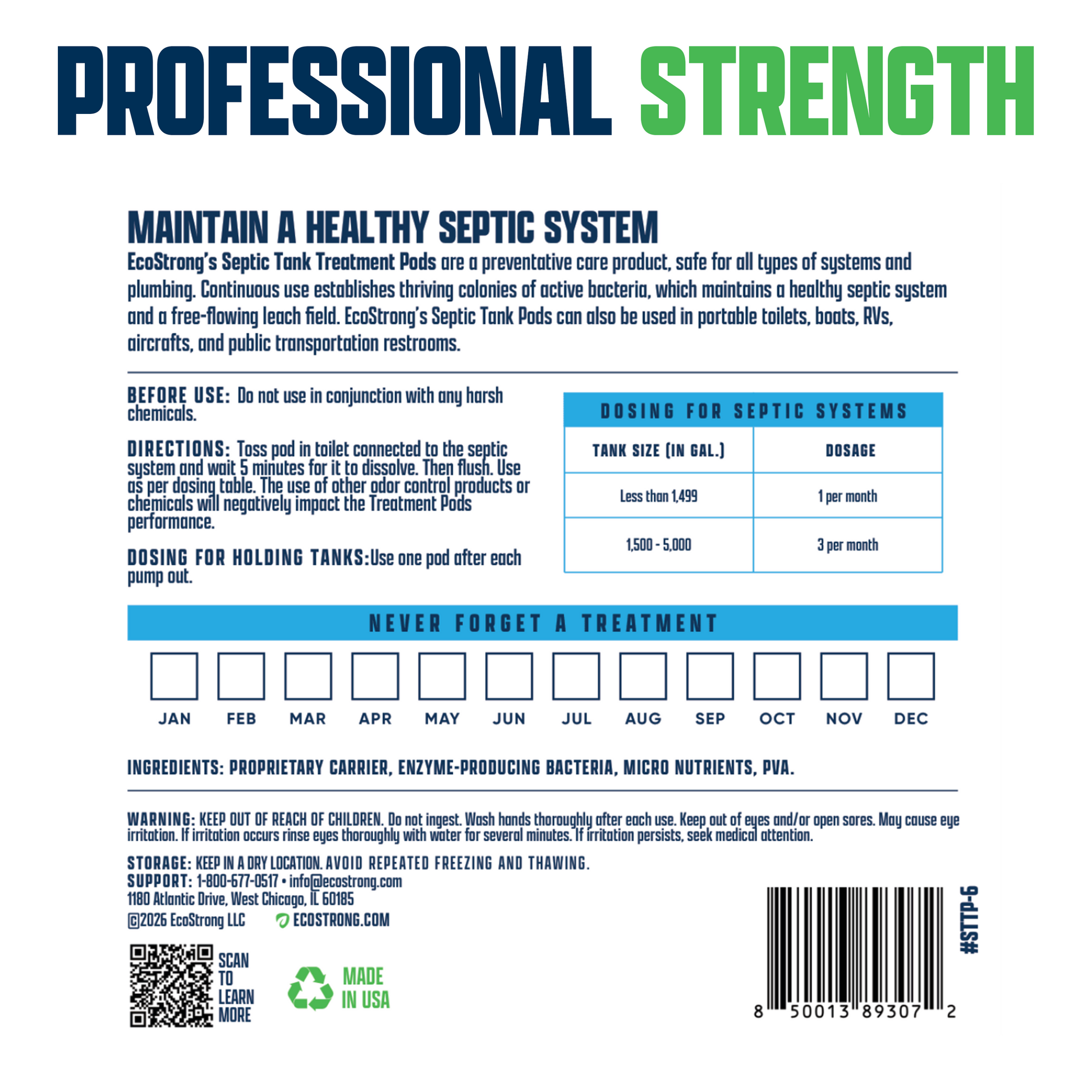 EcoStrong Septic Tank Treatment Packs #size_6-x-1-oz-packs